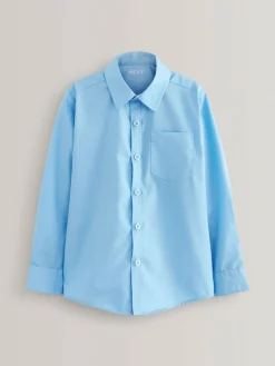 Next Regular Fit 2 Pack Long Sleeve School Shirts (3-17yrs)^BOY Shirts