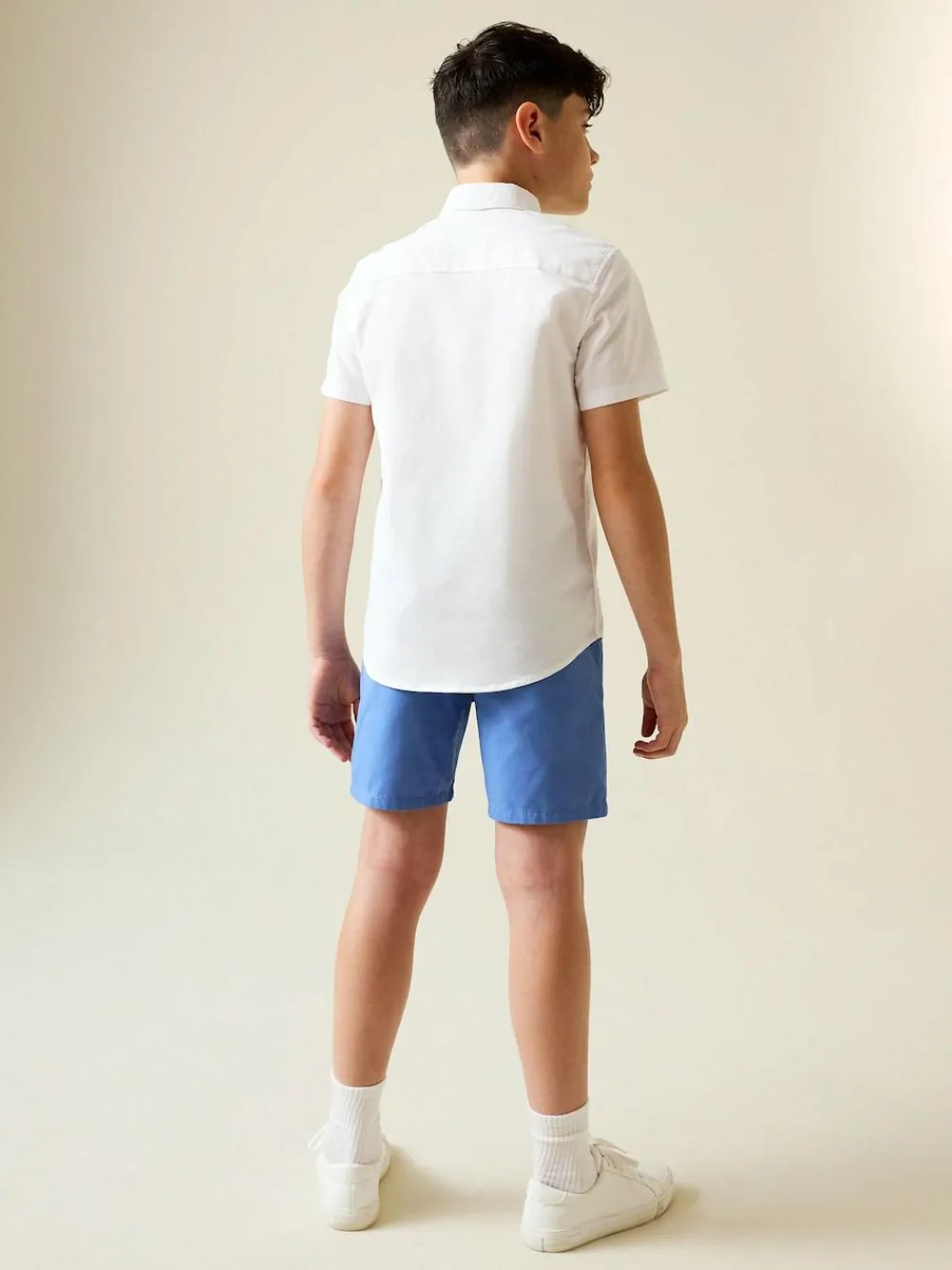 Next Blue Regular Fit Chino Shorts (3-16yrs)^BOY Shorts