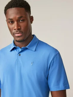 Next Blue Regular Fit Short Sleeve Jersey Polo Shirts 5 Pack^ Tops & T-Shirts