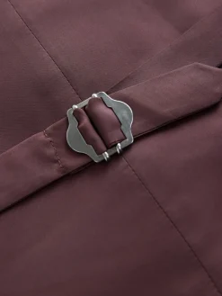 Next Blue Regular Fit Trimmed Textured Suit Waistcoat^ Vests