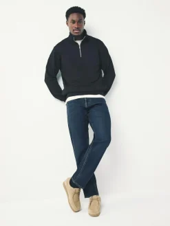 New Next Blue Regular Tapered Fit Motionflex Jeans