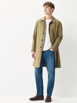 New Next Blue Regular Tapered Fit Classic Stretch Jeans