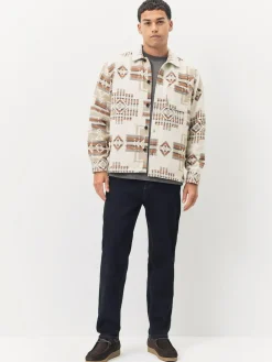 Next Blue Rinse Regular Tapered Fit Motionflex Jeans^ Jeans|Jeans