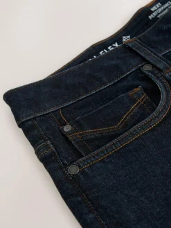 Next Blue Rinse Straight Fit Motionflex Jeans^ Jeans|Jeans