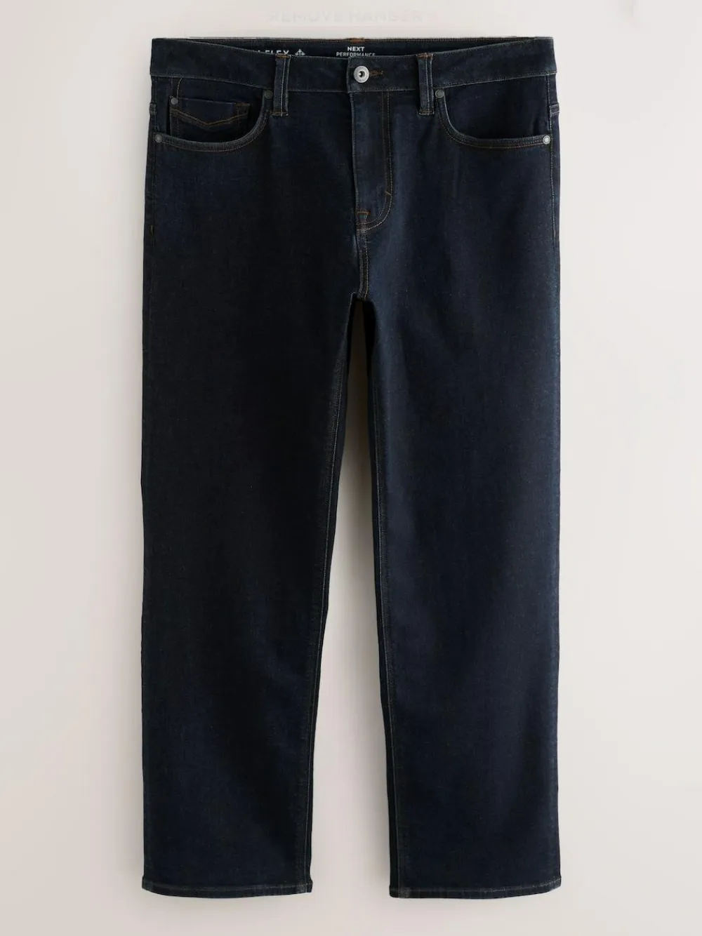 Next Blue Rinse Straight Fit Motionflex Jeans^ Jeans|Jeans