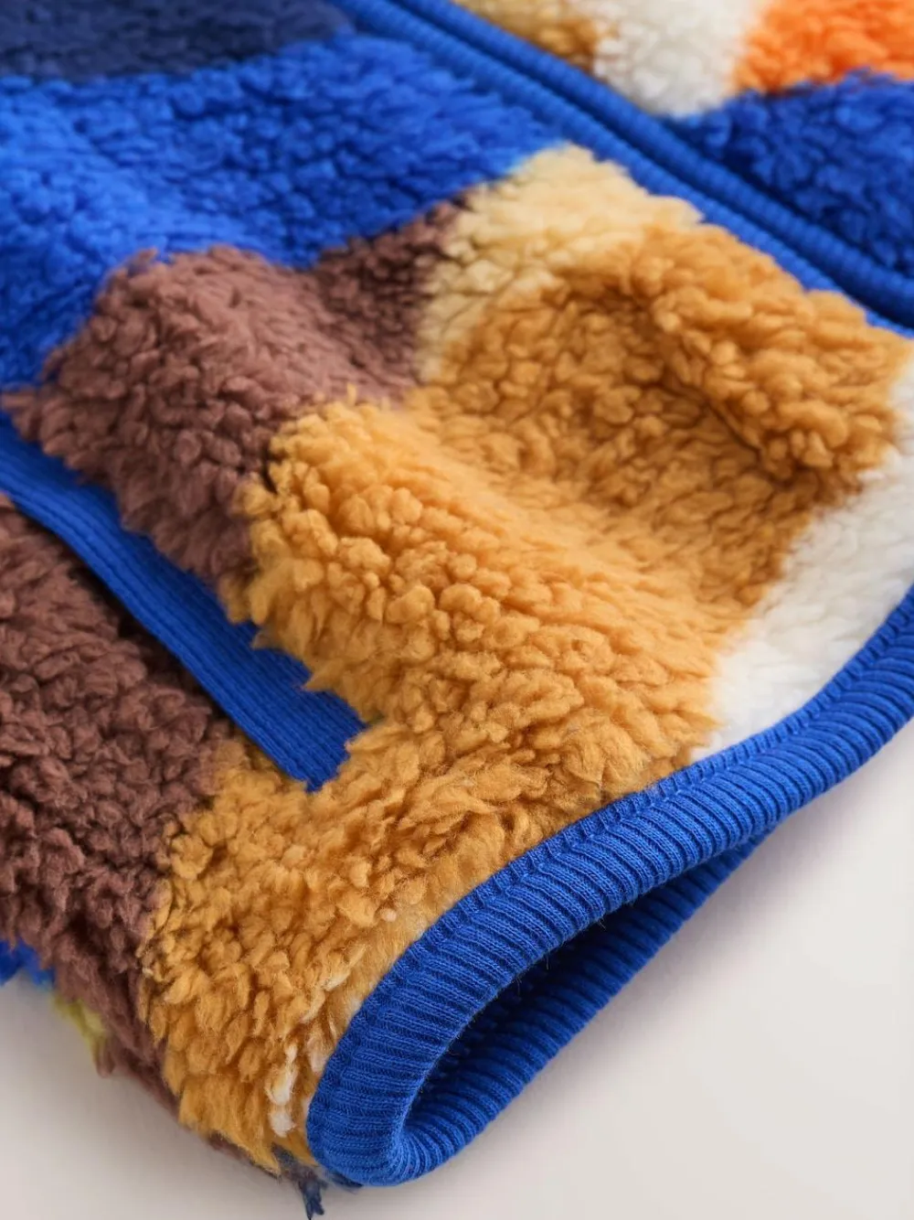 Clearance Next Blue Scene Hooded Baby Fleece Jacket (0mths-2yrs)