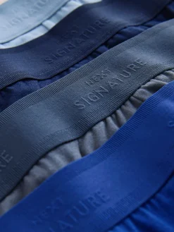 Next Blue Signature Comfort Blues Boxers 4 Pack^ Underwear|Underwear