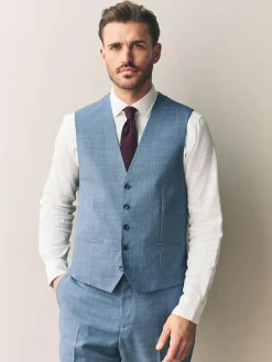New Next Blue Signature Nova Fides Wool Waistcoat