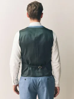 New Next Blue Signature Nova Fides Wool Waistcoat