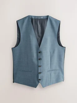 New Next Blue Signature Nova Fides Wool Waistcoat