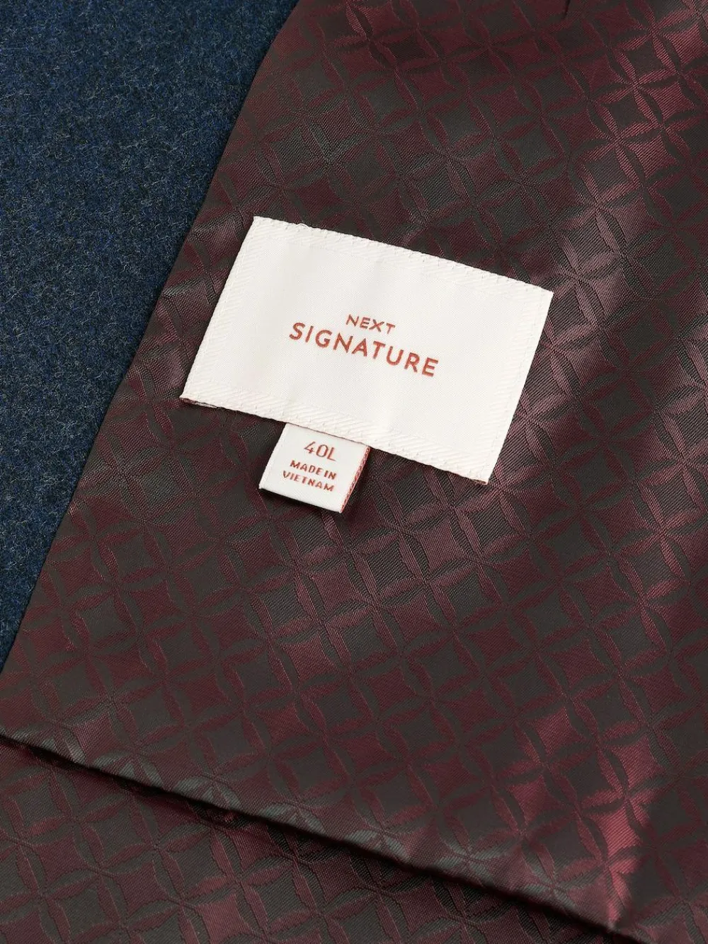 Next Signature Zignone Italian Wool Cashmere Blend Flannel Suit Waistcoat^ Vests