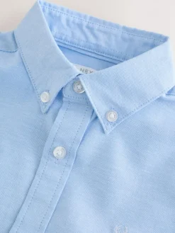 Next Blue Single Oxford Shirt (3-16yrs)^BOY Occasionwear|Shirts
