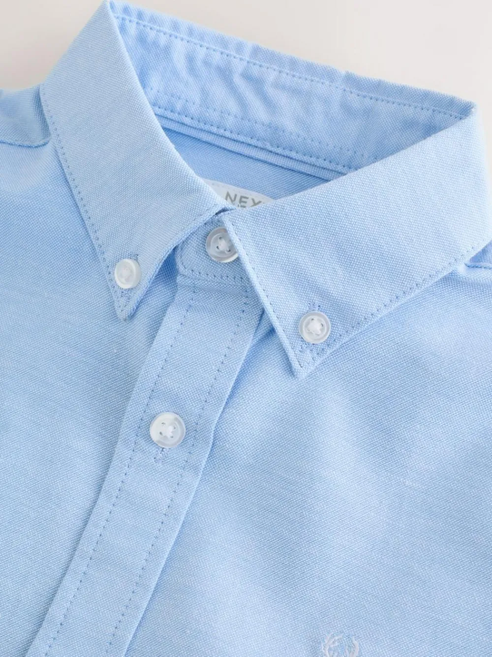 Next Blue Single Oxford Shirt (3-16yrs)^BOY Occasionwear|Shirts