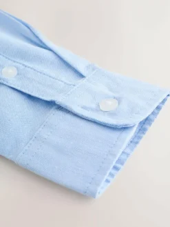 Next Blue Single Oxford Shirt (3-16yrs)^BOY Occasionwear|Shirts