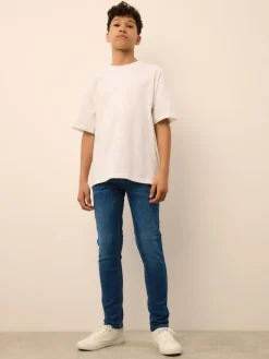 Next Blue Skinny Fit Stretch Jeans (3-17yrs)^BOY Jeans|Jeans
