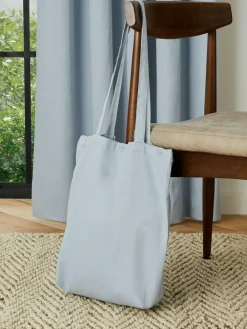 Hot Next Blue Sky Blackout/Thermal Cotton Eyelet Curtains