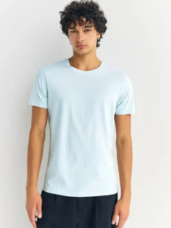Next Slim Fit 100% Cotton Layering T-Shirts 5 Pack^ Tops & T-Shirts