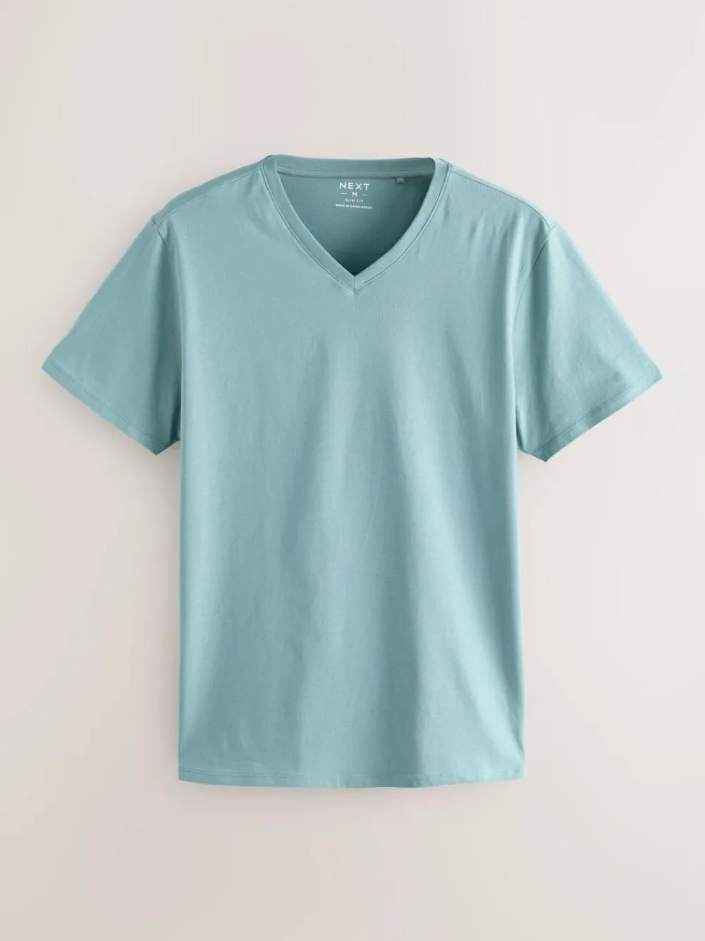 Next Slim Fit 100% Cotton V-Neck Layering T-Shirts 5 Pack^ Tops & T-Shirts