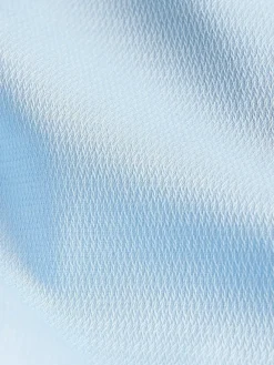 Next Blue Slim Fit Easy Care Textured Single Cuff Smart Shirt^ Occasionwear|Shirts