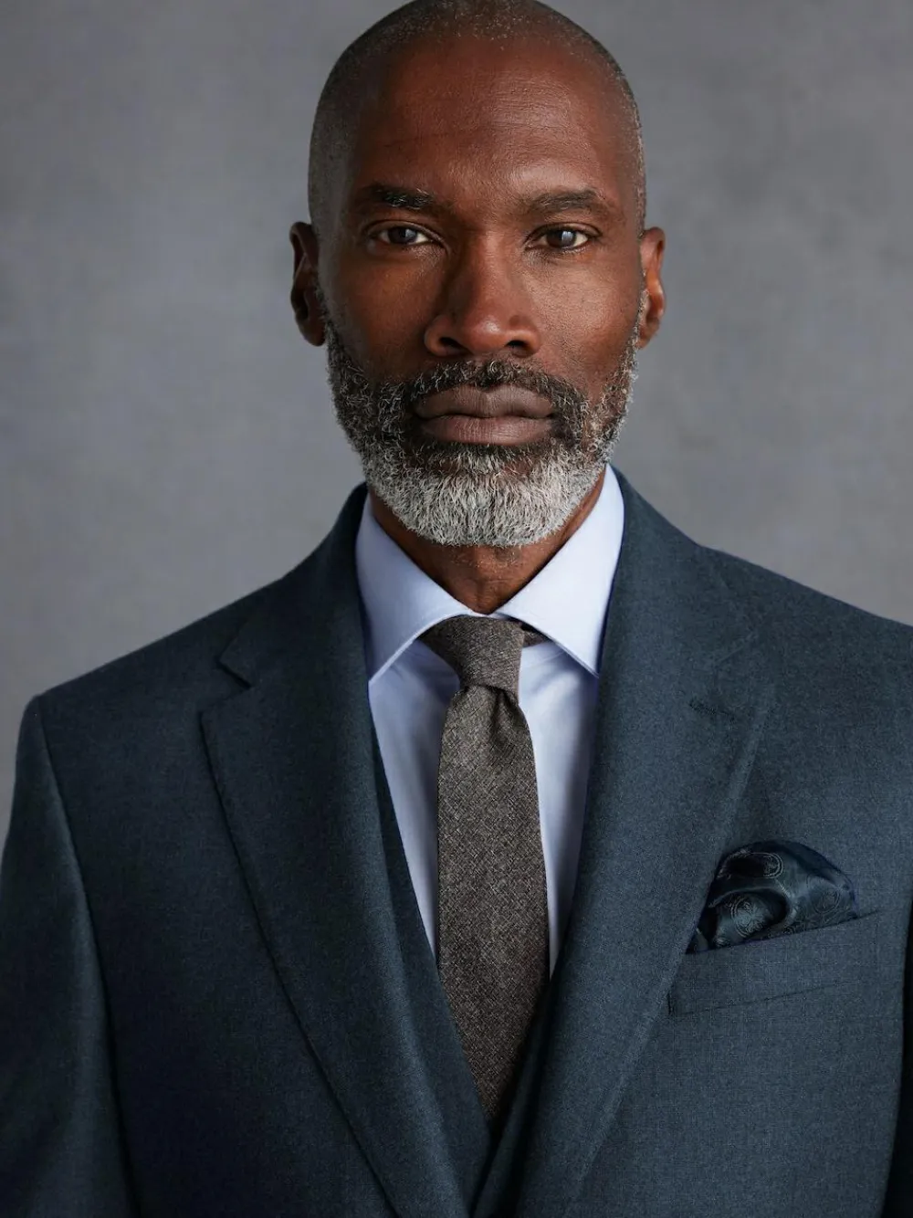 Hot Next Slim Fit Signature Zignone Italian Wool Cashmere Blend Flannel Suit Jacket Blue