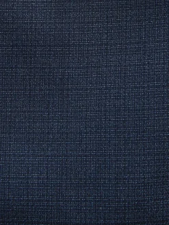 Discount Next Slim Fit Textured Wool Blend Suit Jacket Blue