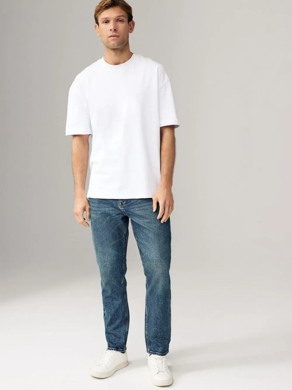 Next Slim Fit Vintage Wash Denim Jeans^ Jeans|Jeans