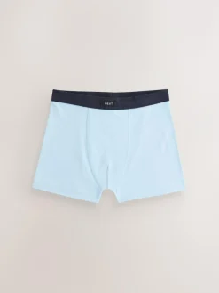 Online Next Soft Waistband Trunks 5 Pack (1.5-16yrs) Blue