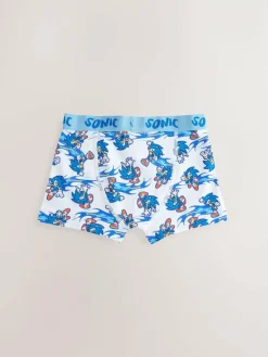 Next Blue Sonic Boxers 3 Pack (2-14yrs)^BOY Underwear