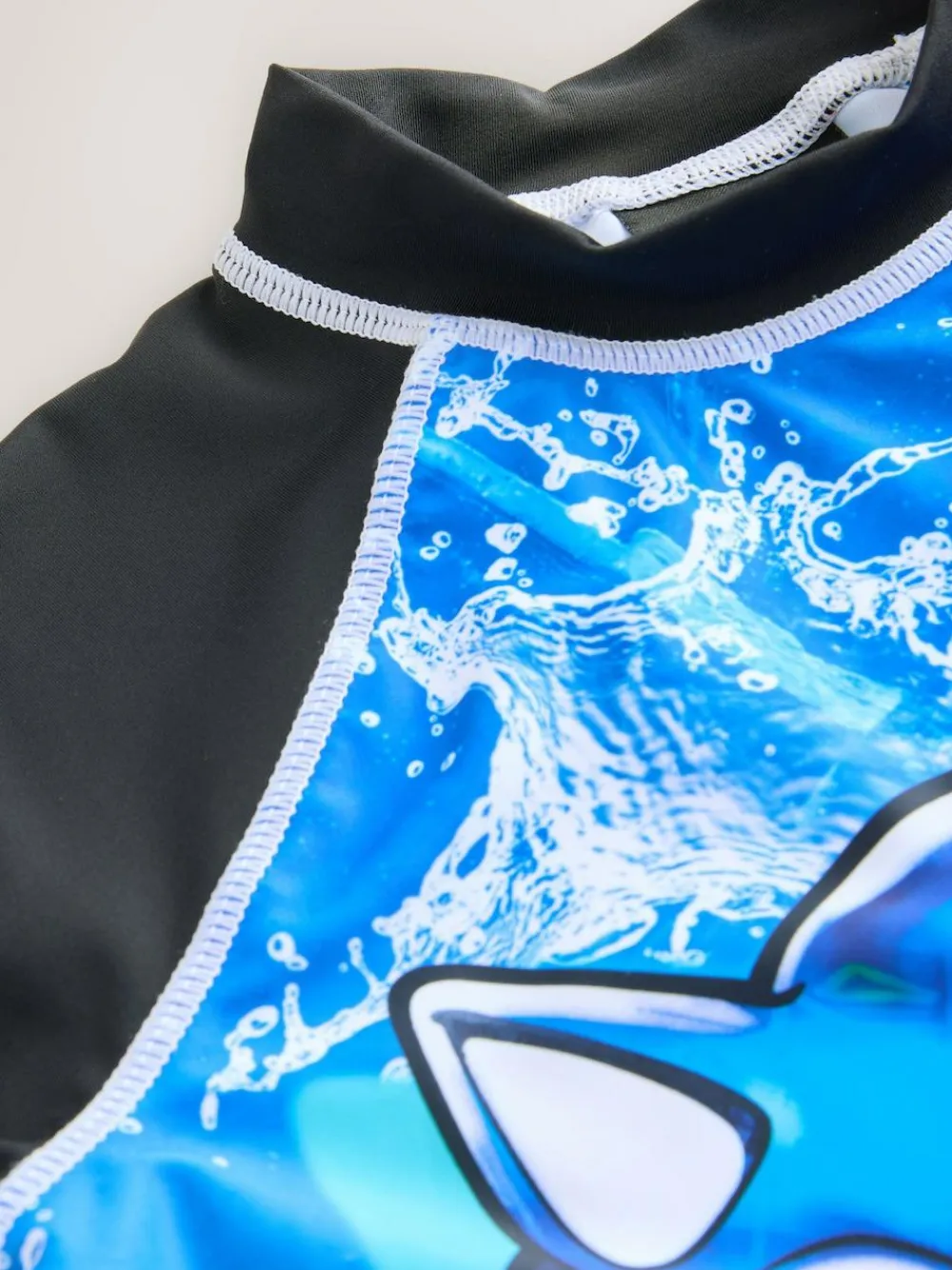 Next Blue Sonic Rash Vest (3-16yrs)^BOY Swimwear