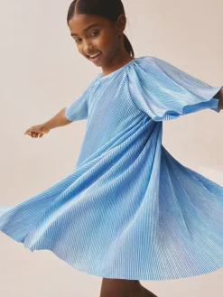 Next Sparkle Angel Sleeve Party Dress (3-16yrs)^ Dresses