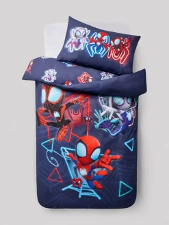Discount Next Blue Spidey and Friends Duvet Cover and Pillowcase Set