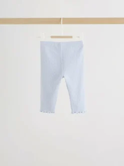 New Next Baby Long Sleeve Frill Top And Leggings Set (0mths-2yrs) Blue Spot