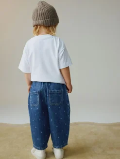 Next Pullon Barrel Jeans (3mths-7yrs)^ Baby Girls|Jeans & Joggers