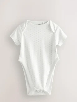 Discount Next Blue Star Baby Hip Dysplasia Short Sleeve Bodysuits 3 Pack