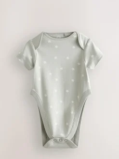 Discount Next Blue Star Baby Hip Dysplasia Short Sleeve Bodysuits 3 Pack