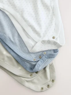 Discount Next Blue Star Baby Hip Dysplasia Short Sleeve Bodysuits 3 Pack