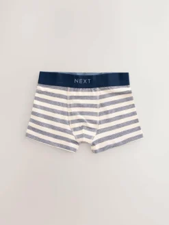 Next Blue Stars and Stripes Trunks 10 Pack (1.5-16yrs)^BOY Underwear