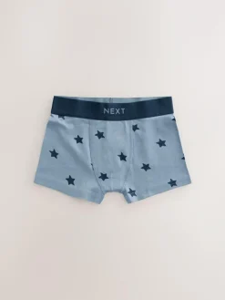 Next Blue Stars and Stripes Trunks 10 Pack (1.5-16yrs)^BOY Underwear