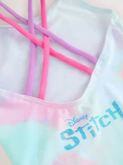 Clearance Next Blue Stitch License Double Strap Swimsuit (3-16yrs)