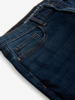 New Next Blue Straight Fit Motionflex Jeans