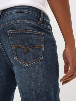 New Next Blue Straight Fit Motionflex Jeans