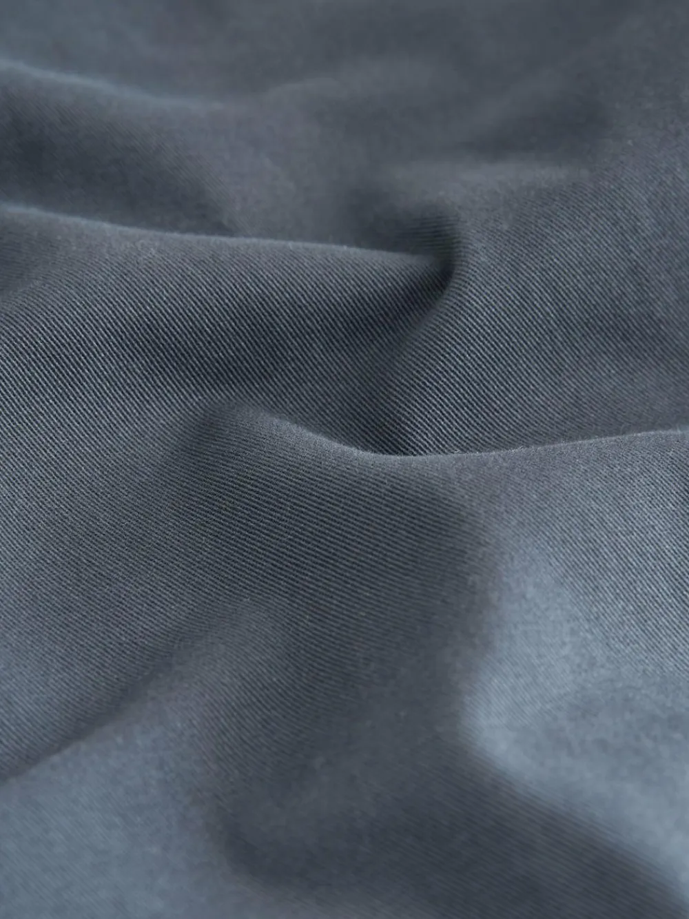 New Next Straight Fit Pleated Stretch Chinos Trousers With Elasticated Waist Blue