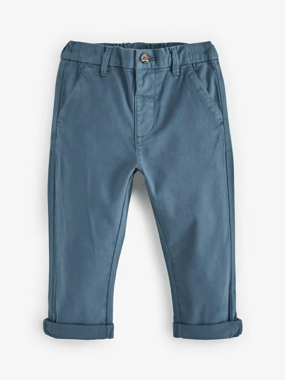 Next Blue Stretch Chino Trousers (3mths-7yrs)^BOY Baby Winter Clothing|Pants & Leggings
