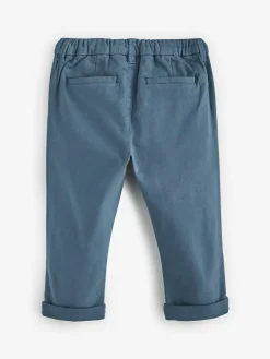 Next Blue Stretch Chino Trousers (3mths-7yrs)^BOY Baby Winter Clothing|Pants & Leggings