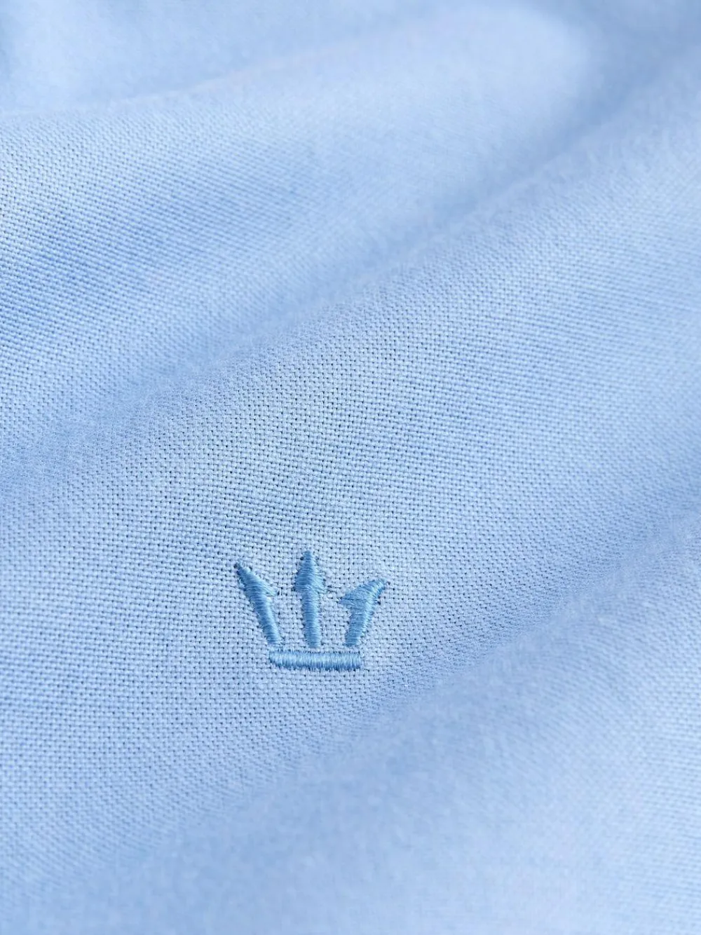 Next Blue Stretch Oxford Long Sleeve Shirt^ Shirts