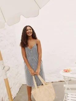 Next Jersey Button Down Midi Dress^Women Dresses