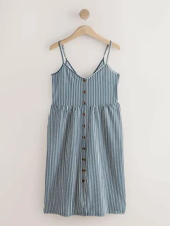 Next Jersey Button Down Midi Dress^Women Dresses