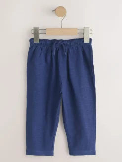 Next Stripe Joggers 3 Pack (3mths-7yrs) Blue