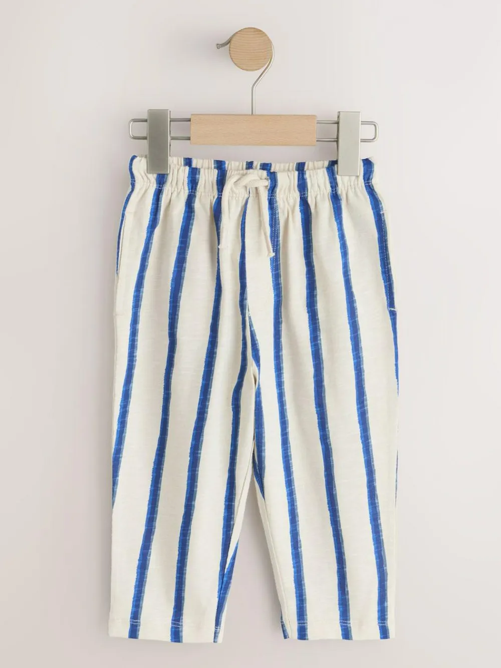 Next Stripe Joggers 3 Pack (3mths-7yrs) Blue