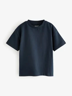 Next Blue Stripe Short Sleeve T-Shirts 5 Pack (3mths-7yrs)^BOY T-Shirts